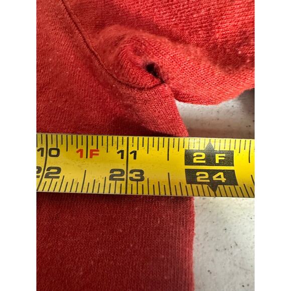 CARHARTT LOOSE FIT POCKET T-SHIRT ORANGE MENS L Cotton Poly Short Sleeve B20 - Picture 5 of 6